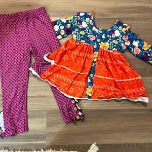 Cheeky Plum tunic set